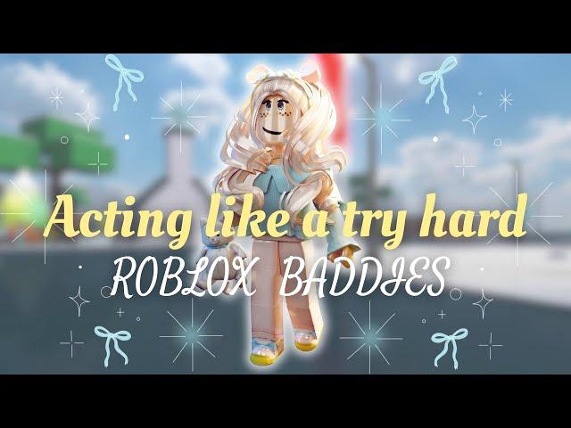 Trolling as an RPG tryhard in ROBLOX BADDIES!