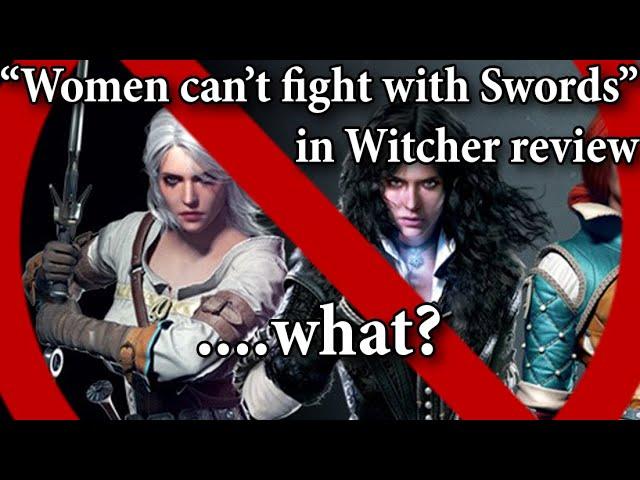 "Women Can't Fight With Swords" says Witcher Reviewer and Author Andrew Klavan - WRONG!