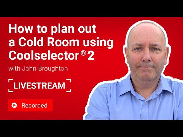 How to Plan Out a Cold Room using Coolselector®2