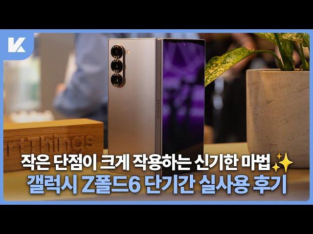 폴드에만 1200만원 쓴 사람이 갤럭시 Z폴드6 단기간 실사용하면서 느낀 장단점 정리