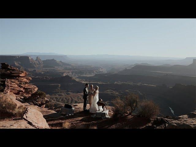 The Most EPIC Elopement In Moab  | Sarah + Scott