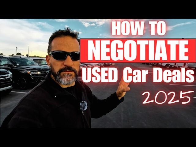 How to Negotiate USED Car Deals in 2025. Buyers Market is coming...