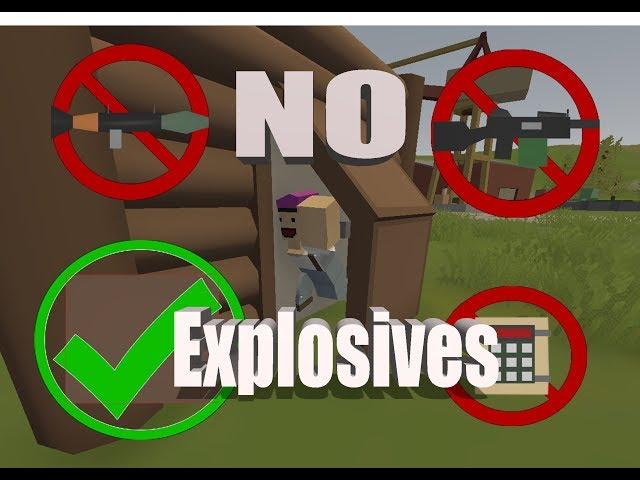 Unturned Glitches - ZERO Explosives Raiding Glitch