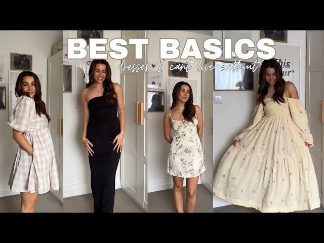 BEST BASICS IN MY WARDROBE: the dresses that I love & wear on rotation | ep 2 | jessmsheppard