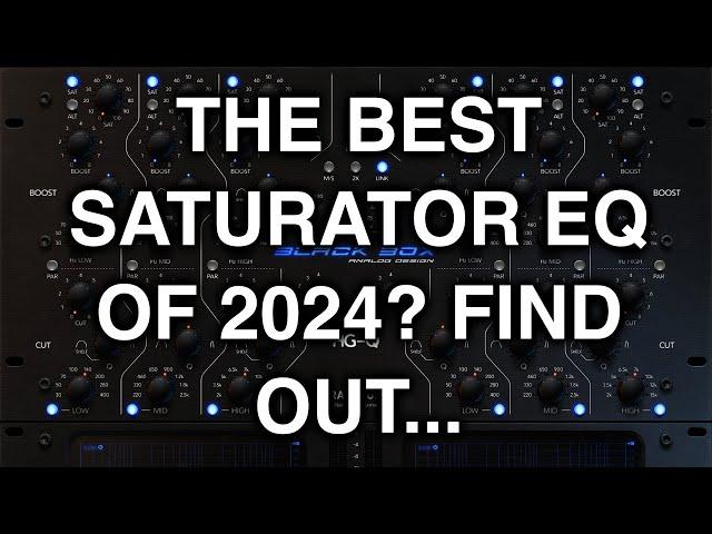 The Best Saturation plugin of 2024? We Have a Close Look and Listen - Black Box HG-Q