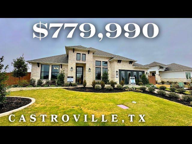 !!Must SEE!! Ashton woods home in Castroville Tx with the Most Luxury finishes under $780,000