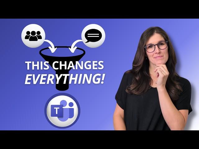 How To Use NEW Chats, Teams AND Channels In Microsoft Teams NEW FEATURE