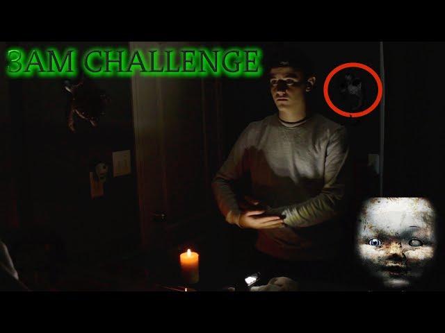 BABY BLUE CHALLENGE AT 3AM! (DEMONIC GAME)