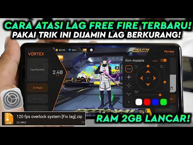 AUTO LANCAR‼️Cara mengatasi lag dan patah patah di game free fire setelah Update - GAME BOOSTER FF 