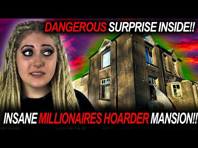 WE GOT CAUGHT RED HANDED INSIDE THE HOUSE OF BOOKS| EXTREME HOARDER TIME CAPSULE LEFT TO ROT AWAY!!