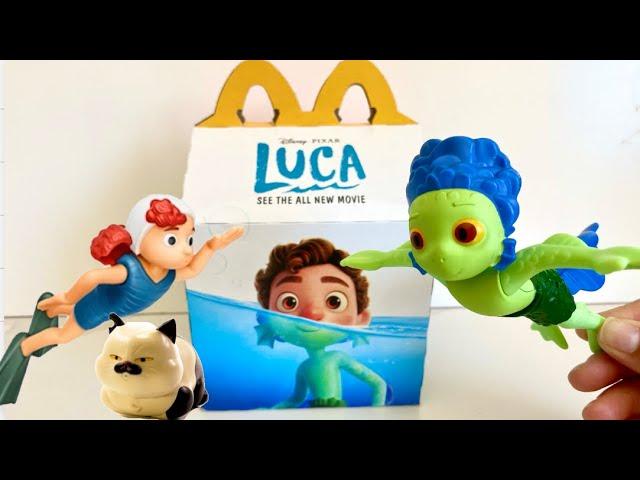 McDonalds Disney Pixar Luca Happy Meal toys 2021