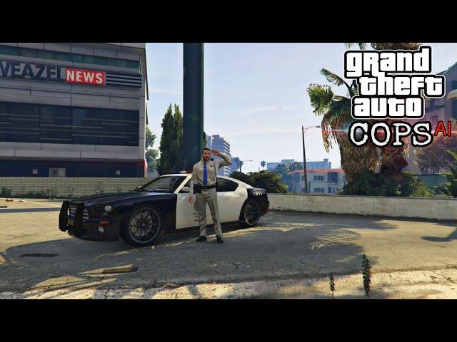 COPS A.I. - GTA 5 Police RP (Roleplay) [PS4] Director Mode Cop