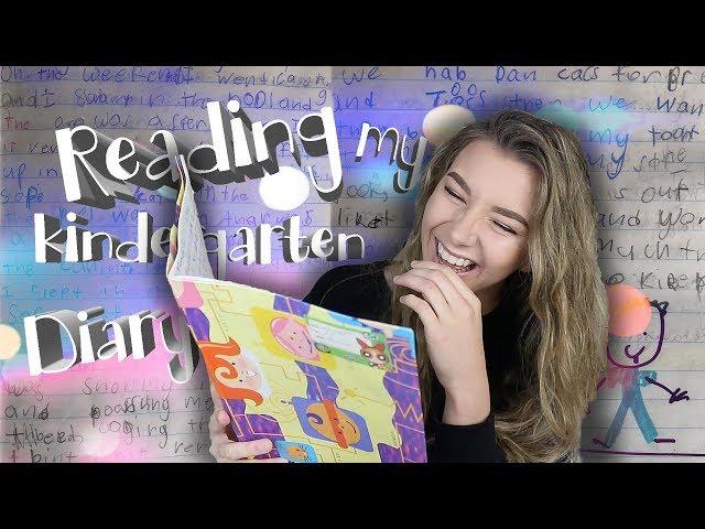 READING MY OLD DIARY FROM WHEN I WAS 7|| Georgia Productions