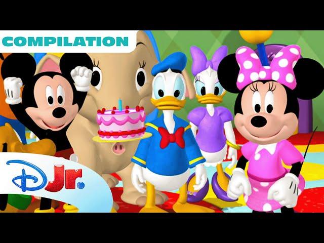 Minnie Mouse Full Episodes  | Mickey Mouse Clubhouse 4 Full Episodes | 1 Hour | @disneyjr