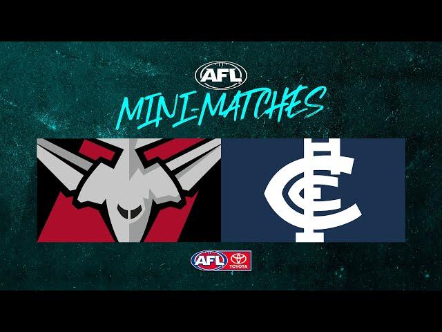 Mini-Match: Essendon v Carlton | Round 7, 2021 | AFL