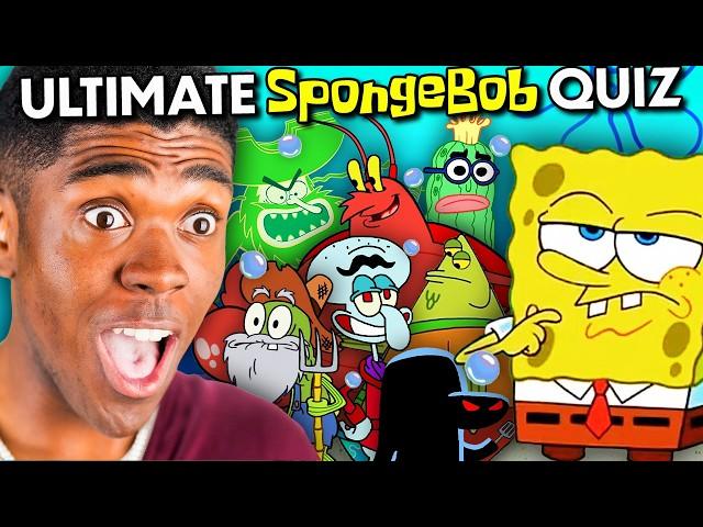 Do Adults Know Spongebob Trivia?