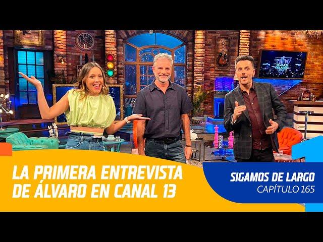 Capítulo 165: La primera entrevista de Álvaro Rudolphy en Canal 13 | Sigamos de Largo 2020