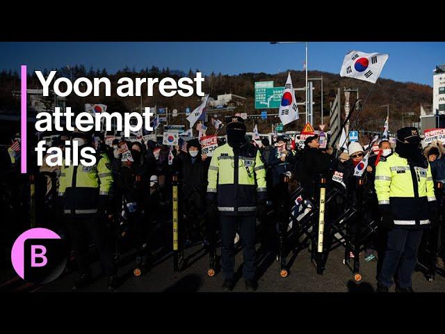 South Korea Fails to Arrest Impeached President Yoon