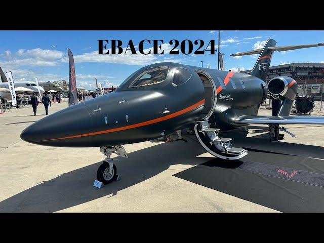 A Tour Of The Business Jets At EBACE 2024 In Geneva, Switzerland!