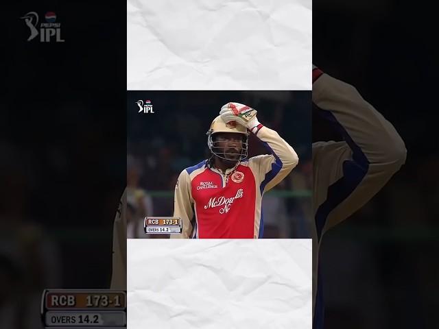 When Chris Gayle Hit Dangerous Six in IPL Cricket