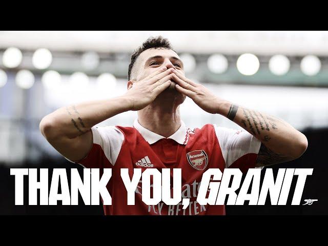 Thank you, Granit Xhaka ️