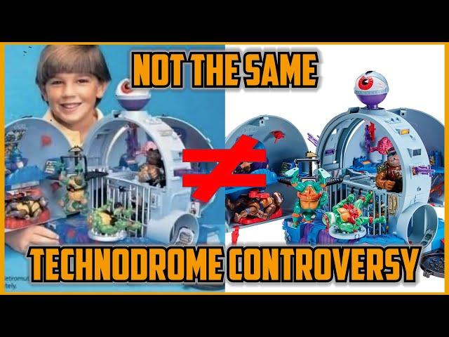 Technodrome Reissue Controversy (NOT THE ORIGINAL SIZE!!) - TMNT