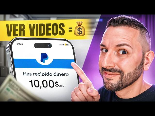 $10 VIENDO VIDEOS!️La Mejor App para GANAR Dinero en PayPal DESDE CASA 2025