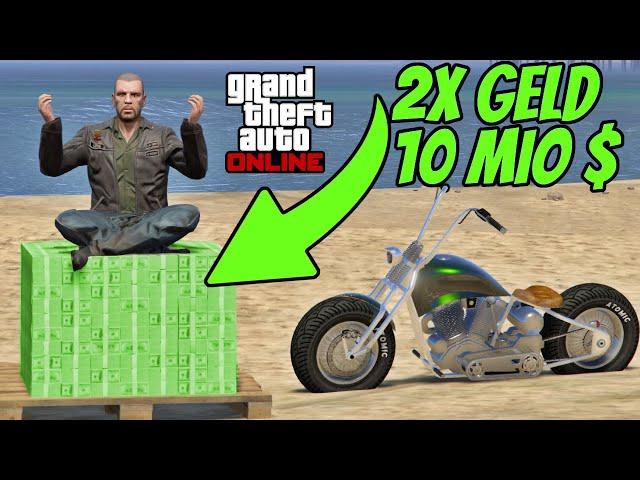 GTA 2x Geld :  So machst du 10 Millionen $ - GTA 5 Online Deutsch