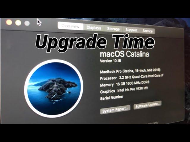Upgrading To macOS Catalina