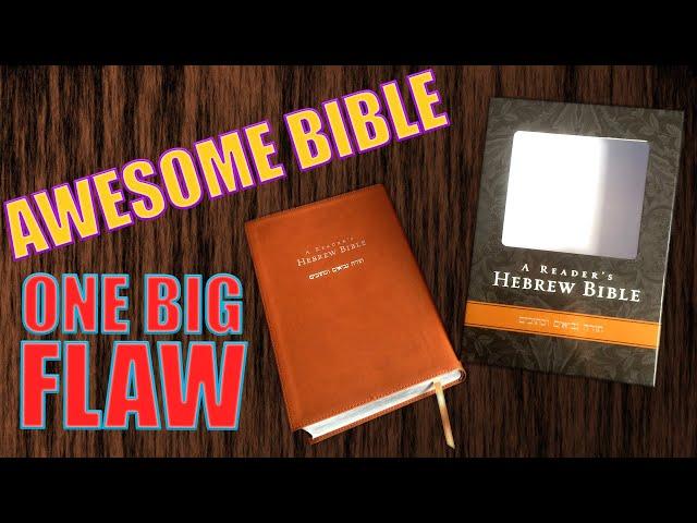A Reader's Hebrew Bible (Zondervan) | REVIEW