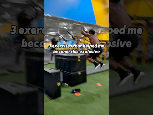 3 explosive exercises that helped me jump like this  #plyometrics #legday #athlete #shorts