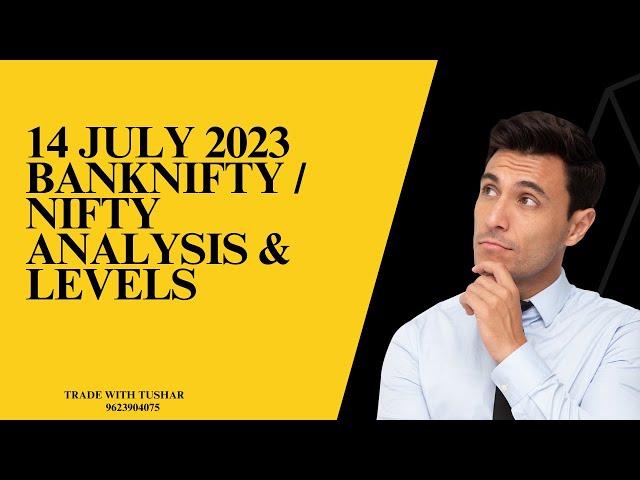 Banknifty & NIfty Level | Trade With Tushar | Option Trading