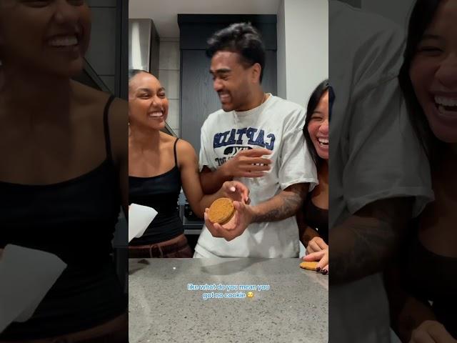 COOKIE CHALLENGE with boyfriend sister