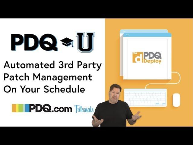 Automated 3rd Party Patch Management On Your Schedule