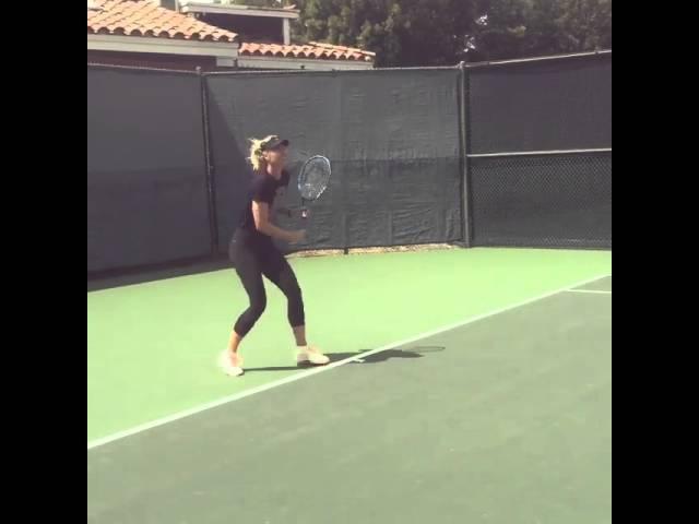 Maria Sharapova "My Fitness Friday"