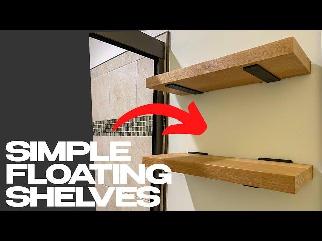 Floating Shelves | DIY Guide | #woodworking #floatingshelf #diy