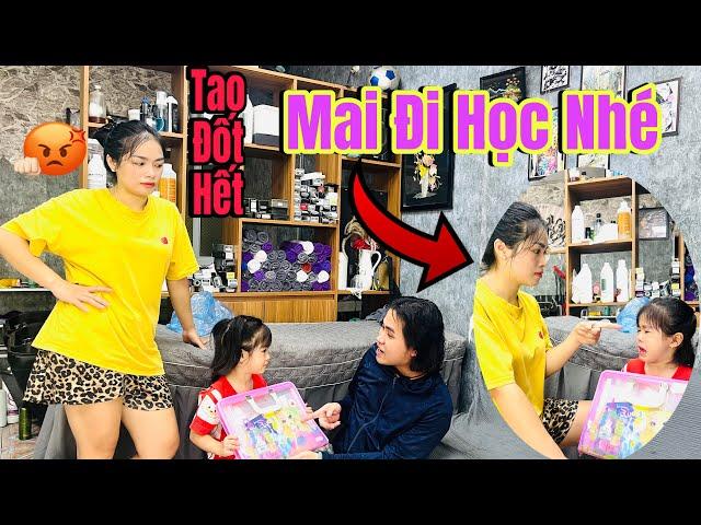 Biến Căng// ANH TUẤN Muốn Cho Bé NA Đi Học Nhưng Trà Giang K Đồng Ý