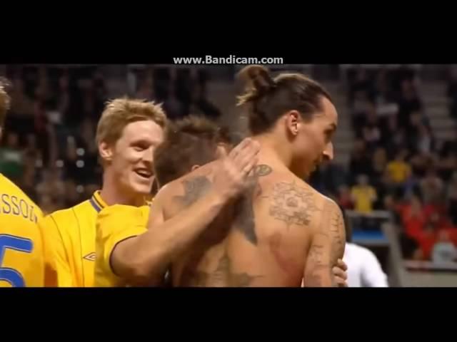 ZLATAN IBRAHIMOVIC'S BICYCLE KICK GOAL V ENGLAND - BEST GOAL EVER