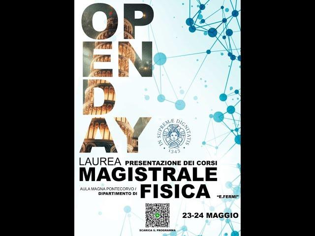 Laurea Magistrale in Fisica UNIPI - CURRICULUM ASTRONOMY AND ASTROPHYSICS - PROF. ANGELO RICCIARDONE