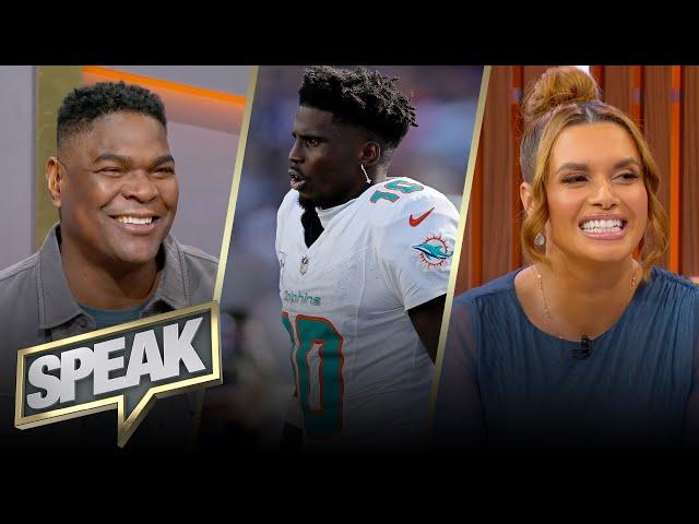 Tyreek’s frustration: Overreaction or Justified? Plus, did Lamar do enough for MVP? | NFL | SPEAK