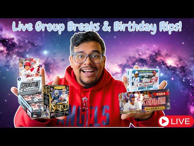 Live Group Break! 3 Year Topps Baseball Break! 1/1Rookie Debut Patch Hunting & Birthday Celebration