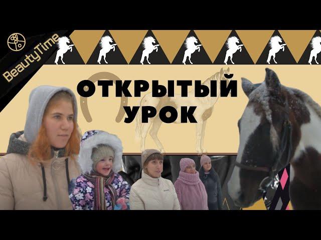 ИППОТЕРАПИЯ: ОТКРЫТЫЙ УРОК