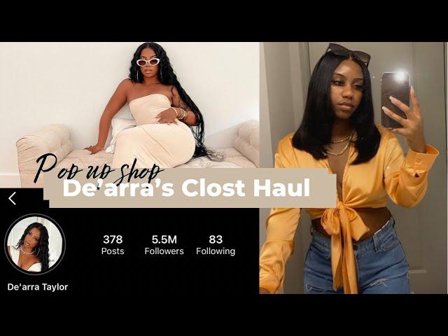 Dearra’s Pop Up Shop Closet | Try On Haul | I spent $500!