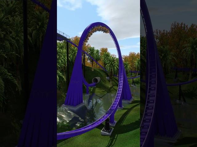 Loop The Loop #shorts #rollercoaster #nolimits2 #loop