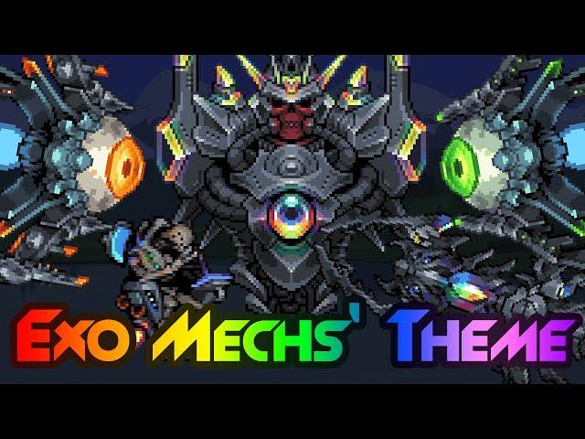 Terraria Infernum Mod Music - "Catastrophic Fabrications" - Theme of The Exo Mechs