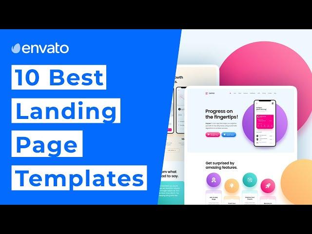 10 Best Landing Page Templates [2021]