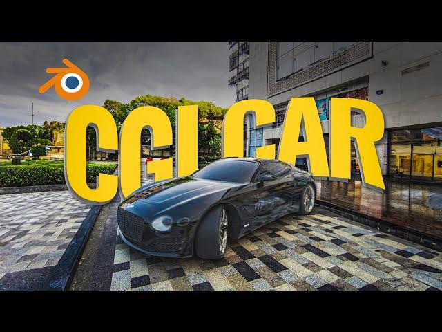 Add a CG Car in Real World Using VFX | Blender VFX Tutorial