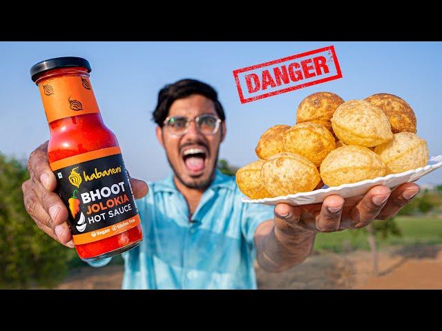 Paani Poori VS World's Hottest Sauce | इसे खाना एक बड़ी गलती थी