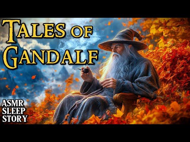 Gandalf's Journey Through Middle-Earth | Cozy LOTR Bedtime Story with Ambience