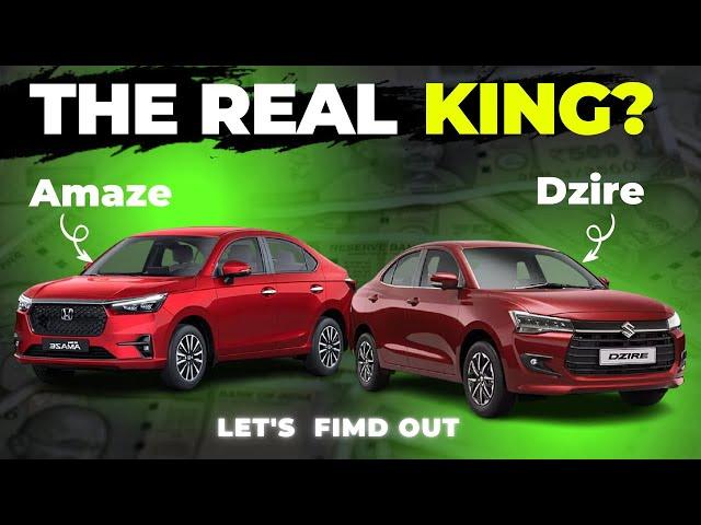 Maruti Dzire VS Honda Amaze 